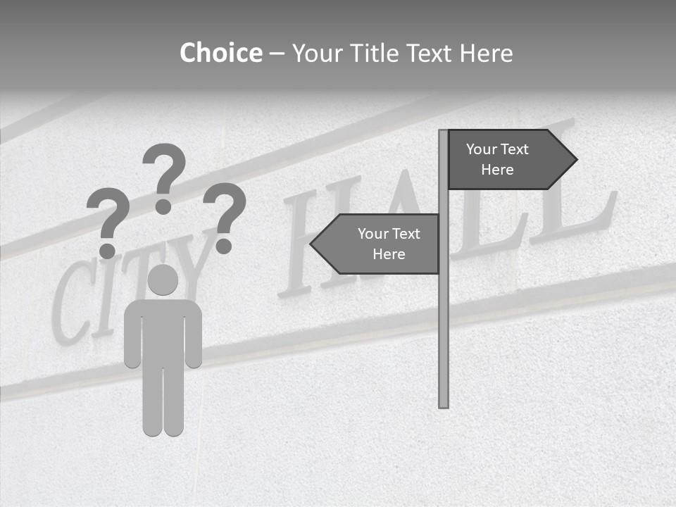 Local Government Town Mayoral PowerPoint Template