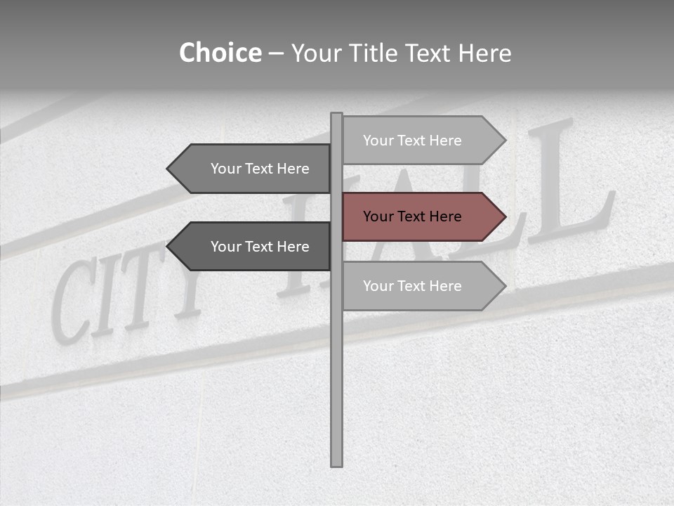 Local Government Town Mayoral PowerPoint Template