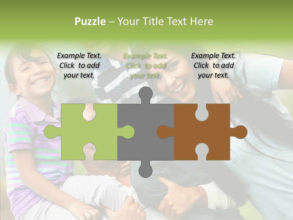 Daughter Latinamerican Male PowerPoint Template