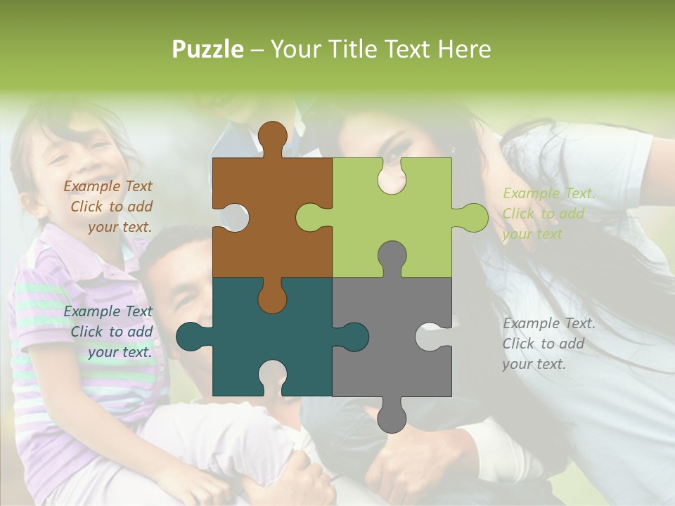 Daughter Latinamerican Male PowerPoint Template