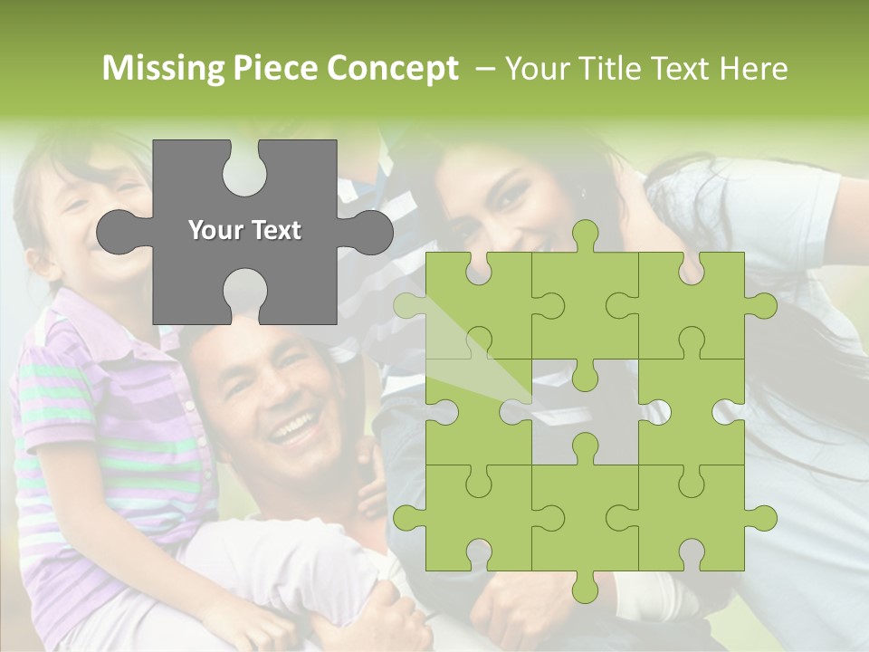 Daughter Latinamerican Male PowerPoint Template