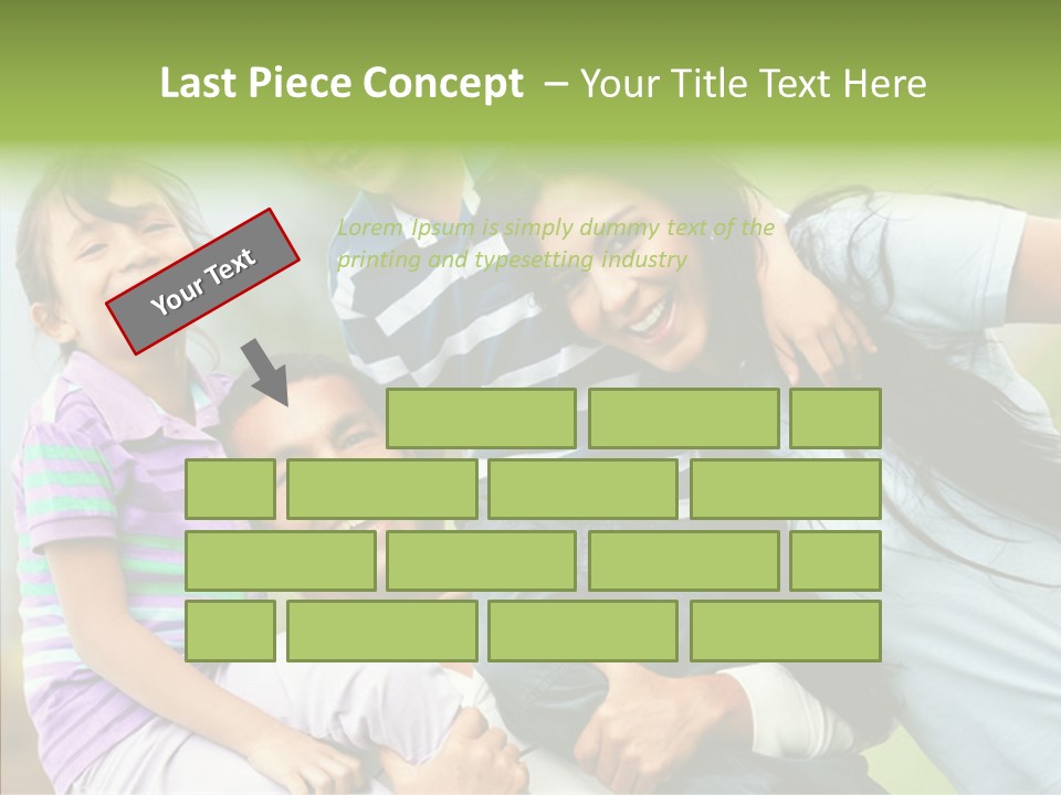 Daughter Latinamerican Male PowerPoint Template