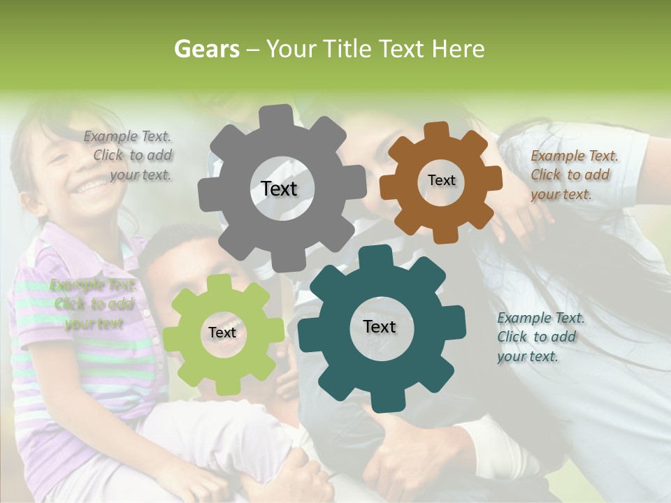 Daughter Latinamerican Male PowerPoint Template