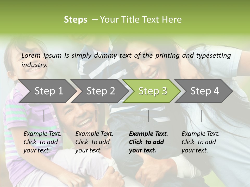 Daughter Latinamerican Male PowerPoint Template