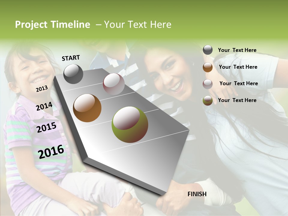 Daughter Latinamerican Male PowerPoint Template