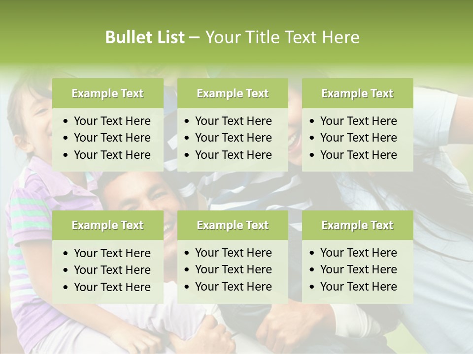 Daughter Latinamerican Male PowerPoint Template