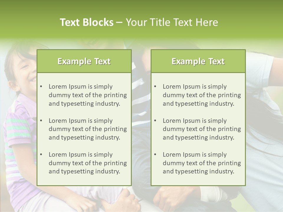 Daughter Latinamerican Male PowerPoint Template