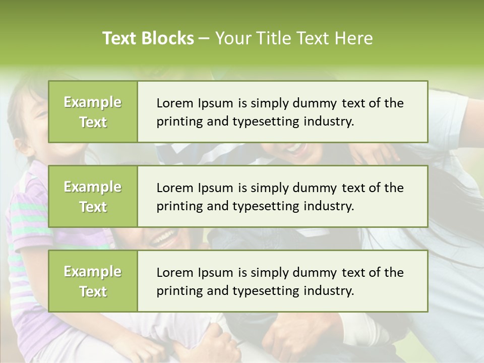 Daughter Latinamerican Male PowerPoint Template