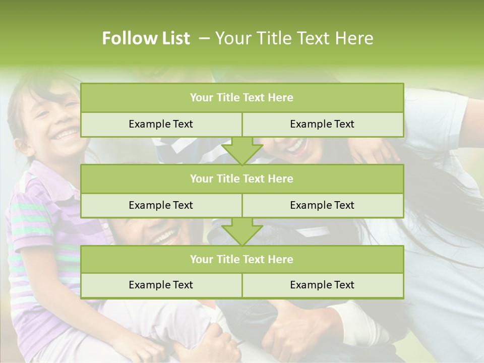 Daughter Latinamerican Male PowerPoint Template