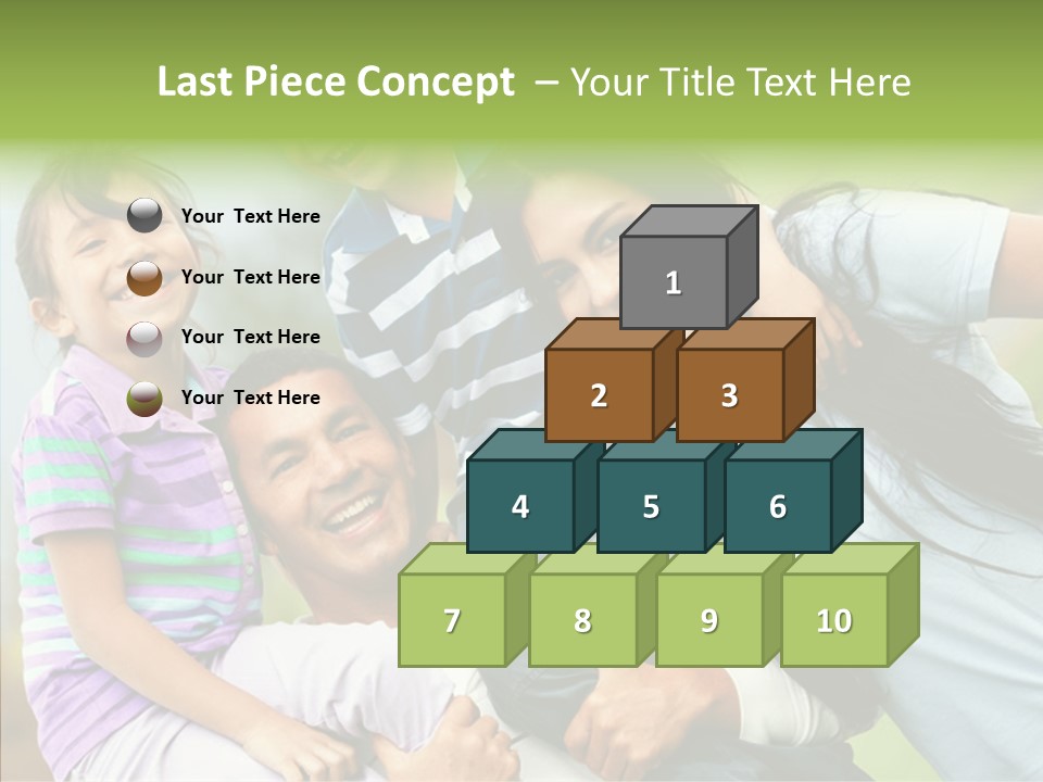 Daughter Latinamerican Male PowerPoint Template