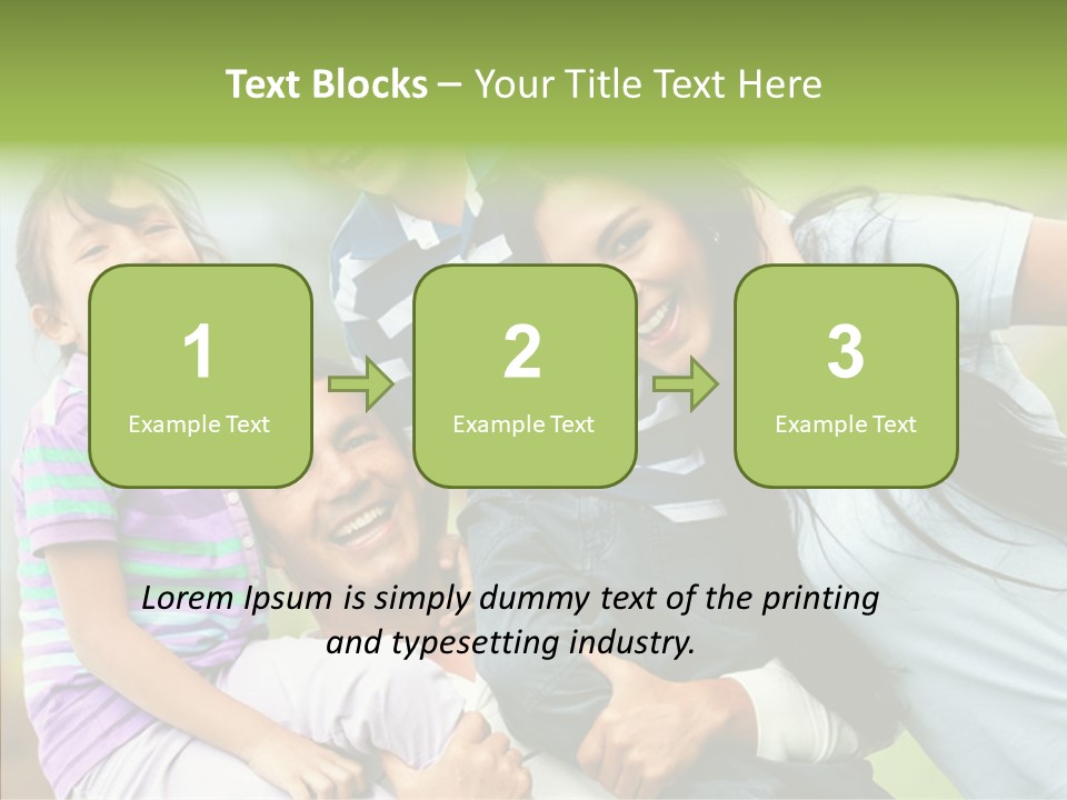 Daughter Latinamerican Male PowerPoint Template