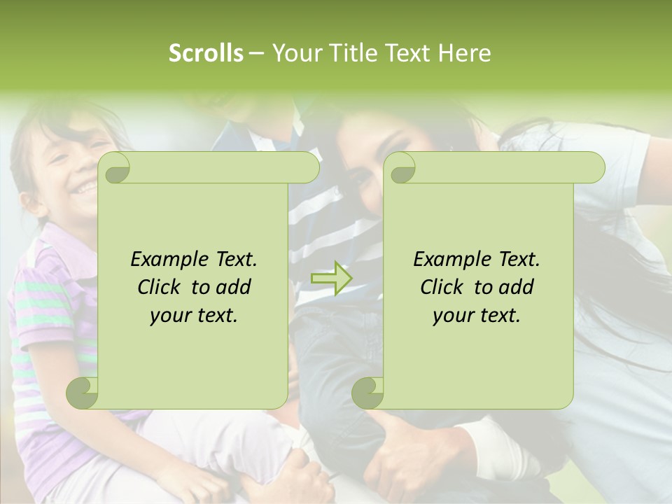 Daughter Latinamerican Male PowerPoint Template