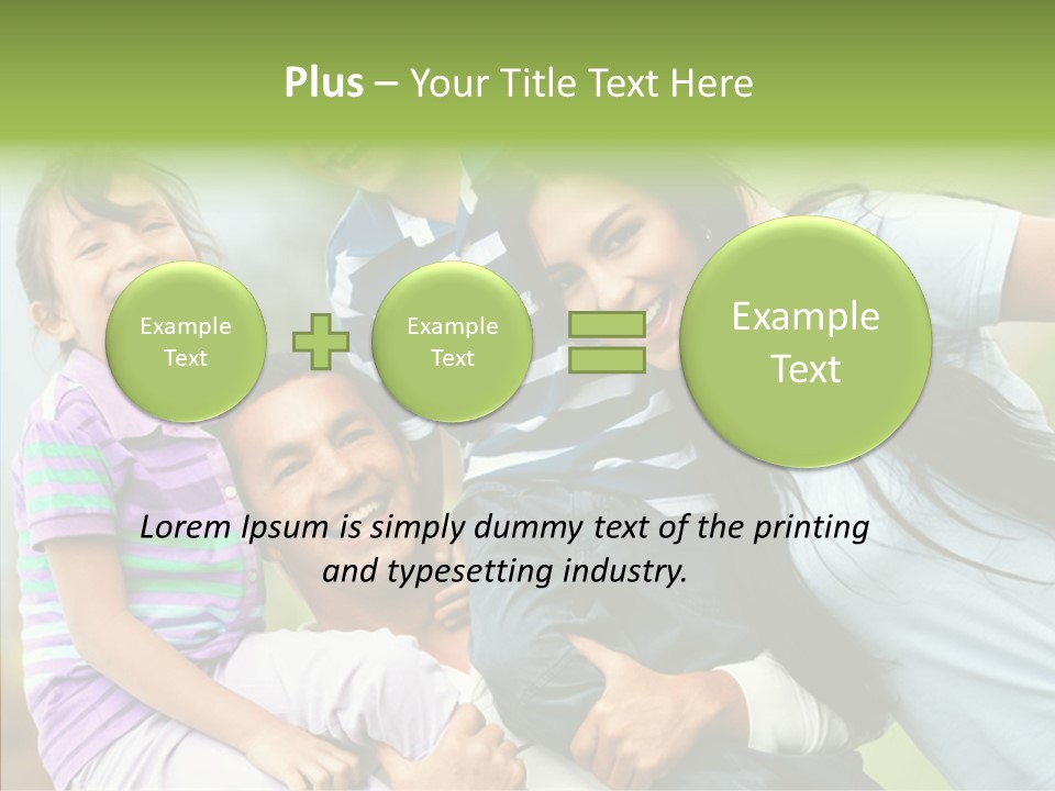 Daughter Latinamerican Male PowerPoint Template