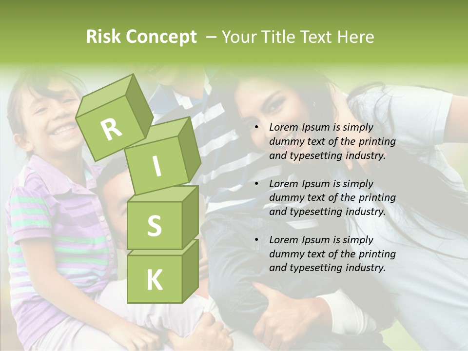 Daughter Latinamerican Male PowerPoint Template