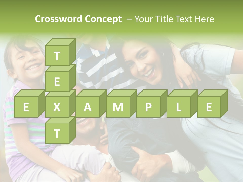 Daughter Latinamerican Male PowerPoint Template