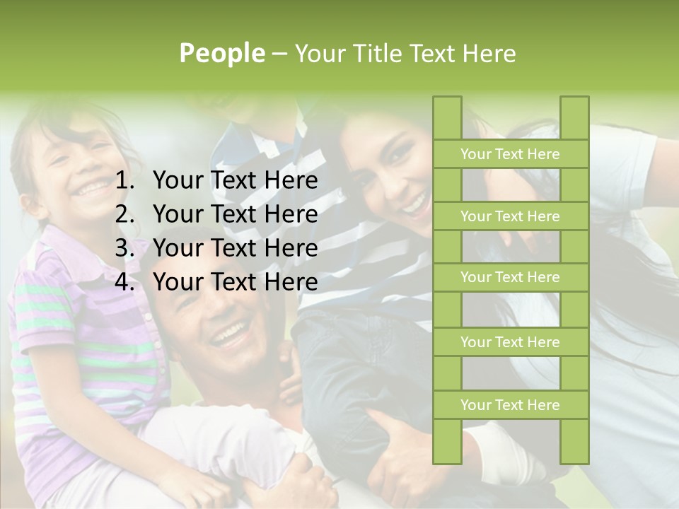 Daughter Latinamerican Male PowerPoint Template