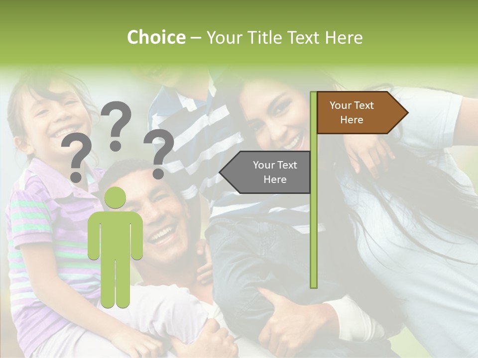 Daughter Latinamerican Male PowerPoint Template