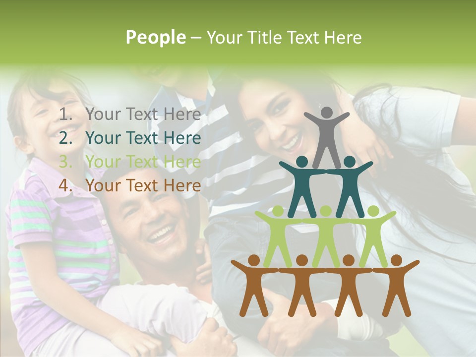 Daughter Latinamerican Male PowerPoint Template