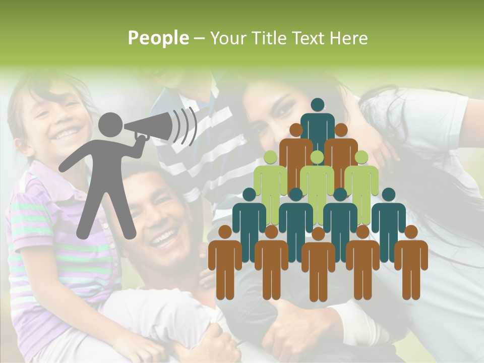 Daughter Latinamerican Male PowerPoint Template