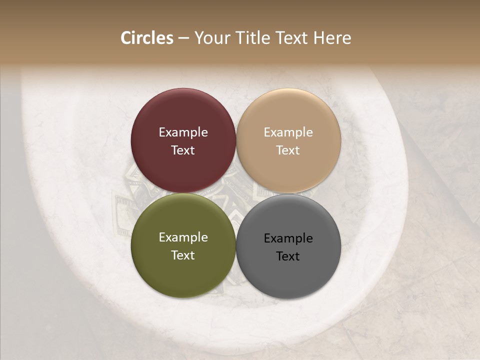 Metaphor Lost Payment PowerPoint Template