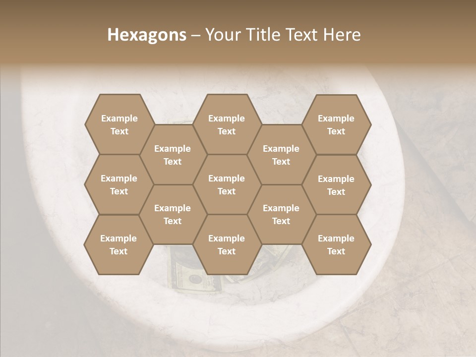 Metaphor Lost Payment PowerPoint Template