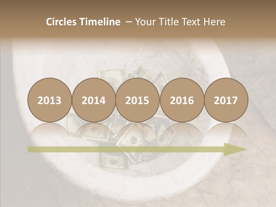 Metaphor Lost Payment PowerPoint Template