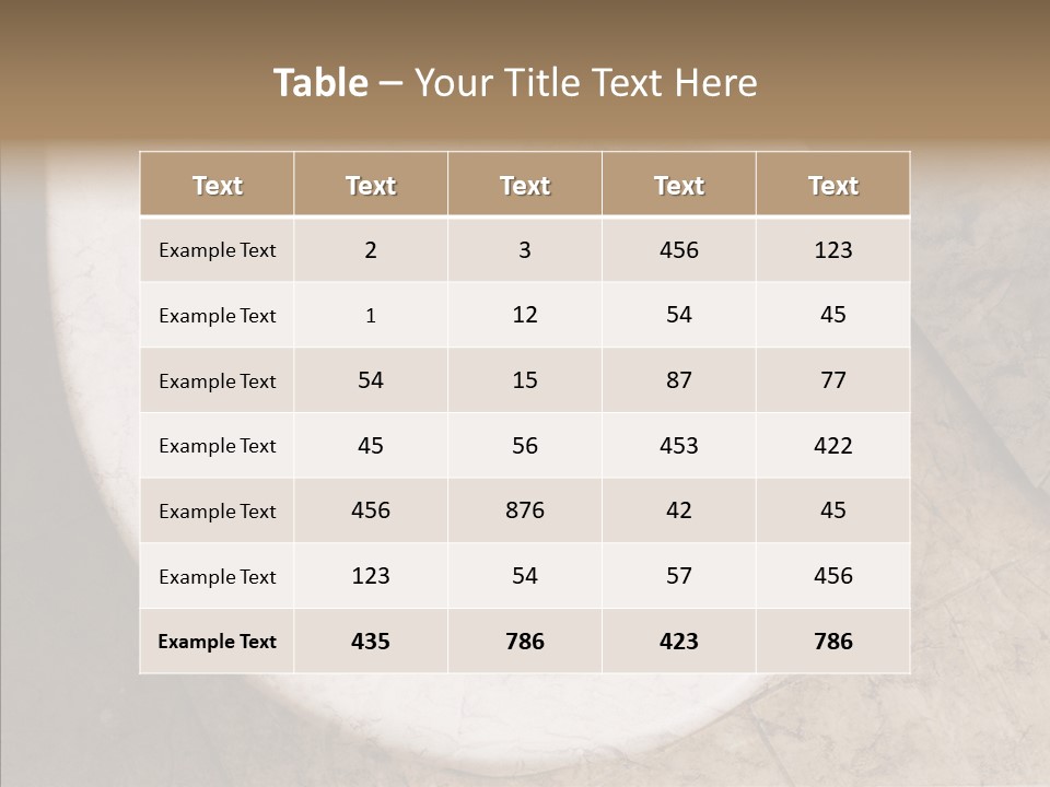 Metaphor Lost Payment PowerPoint Template