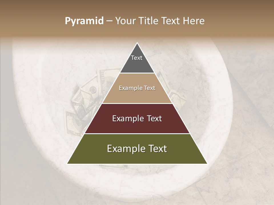 Metaphor Lost Payment PowerPoint Template