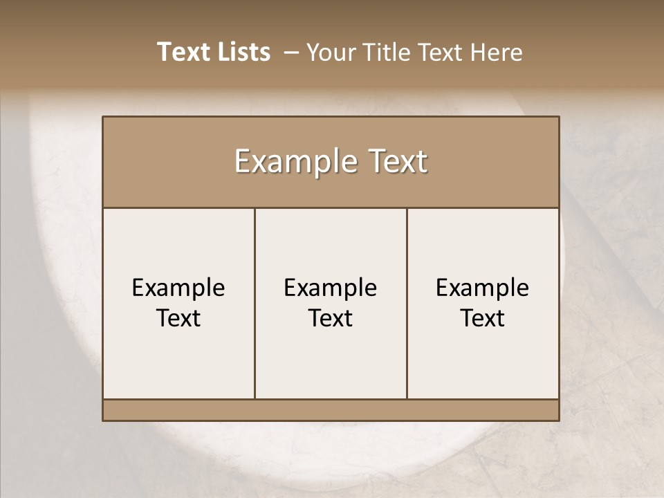 Metaphor Lost Payment PowerPoint Template