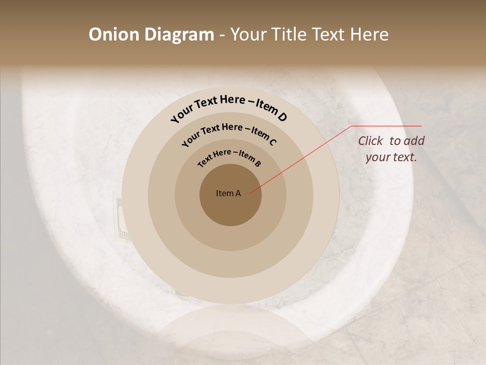 Metaphor Lost Payment PowerPoint Template