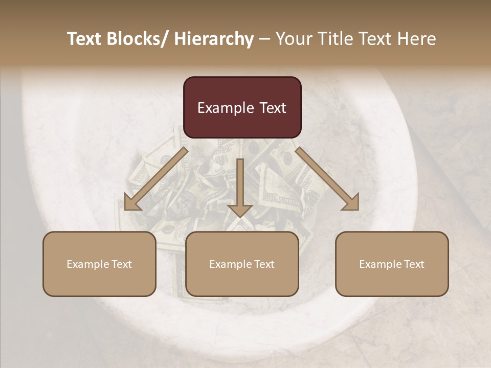 Metaphor Lost Payment PowerPoint Template