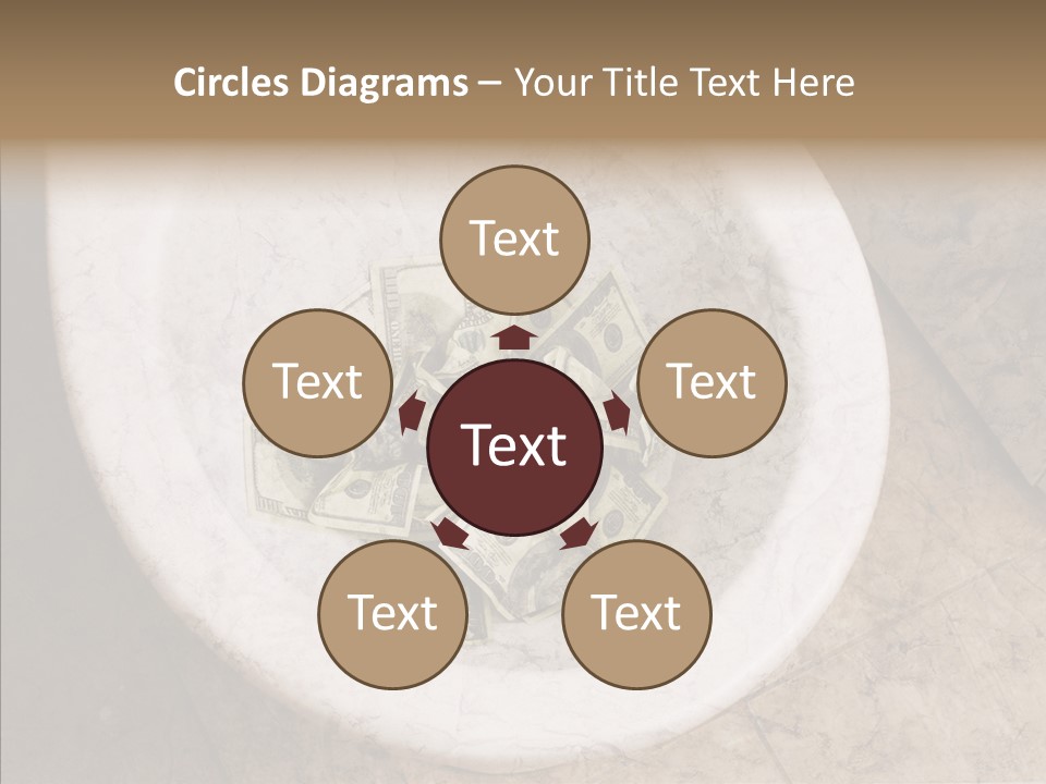 Metaphor Lost Payment PowerPoint Template