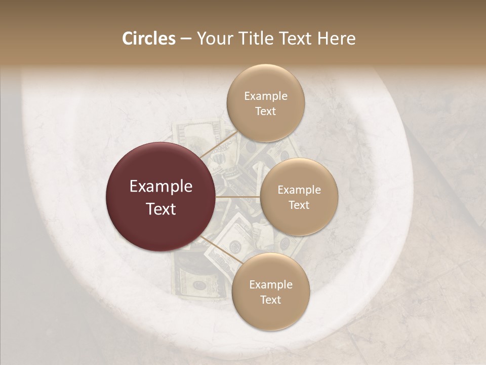 Metaphor Lost Payment PowerPoint Template