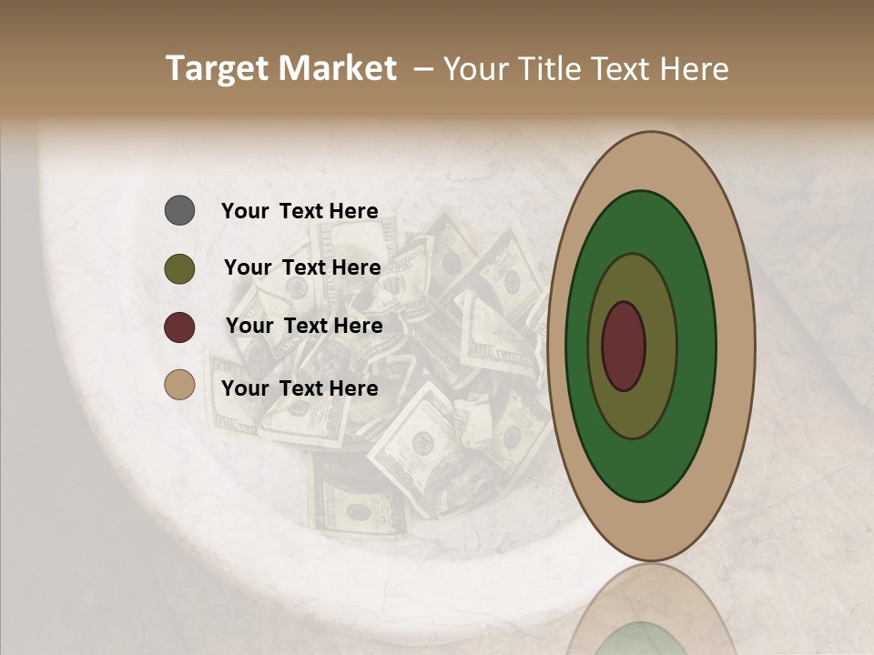 Metaphor Lost Payment PowerPoint Template