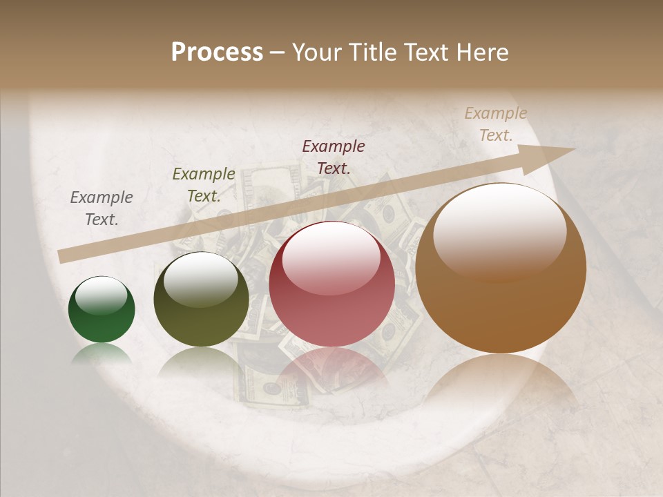 Metaphor Lost Payment PowerPoint Template