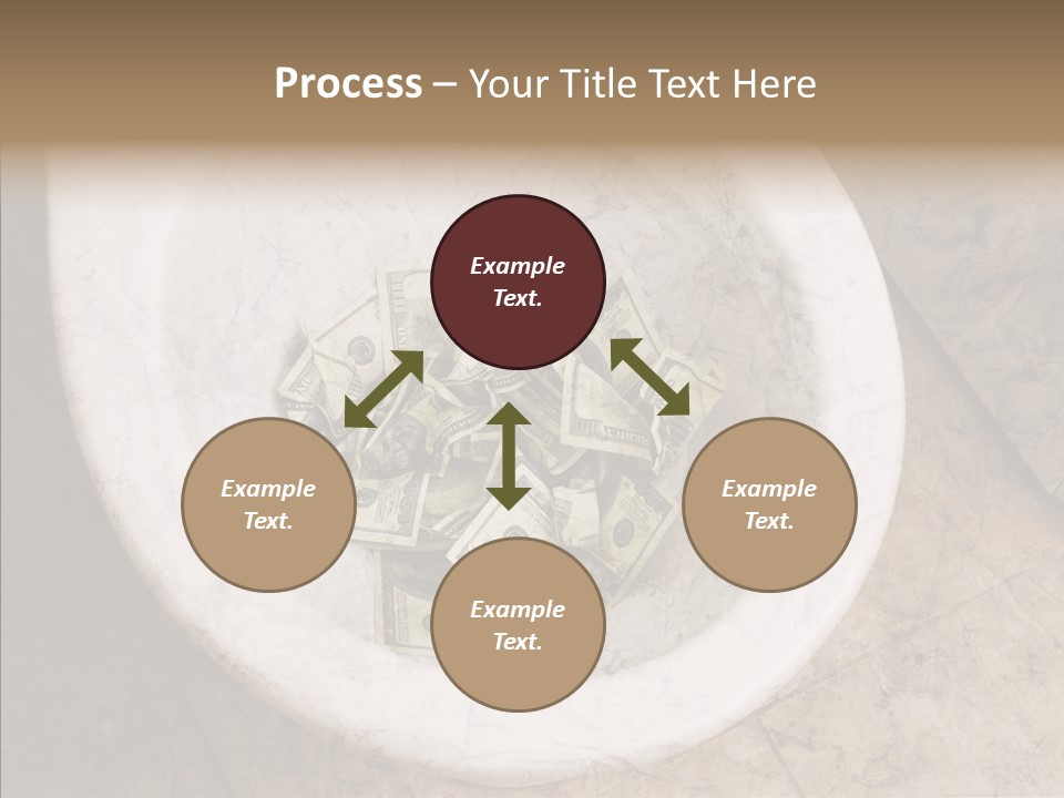 Metaphor Lost Payment PowerPoint Template