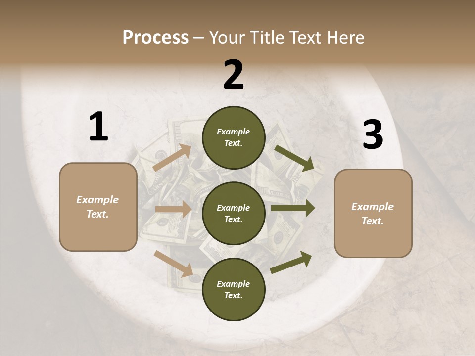 Metaphor Lost Payment PowerPoint Template