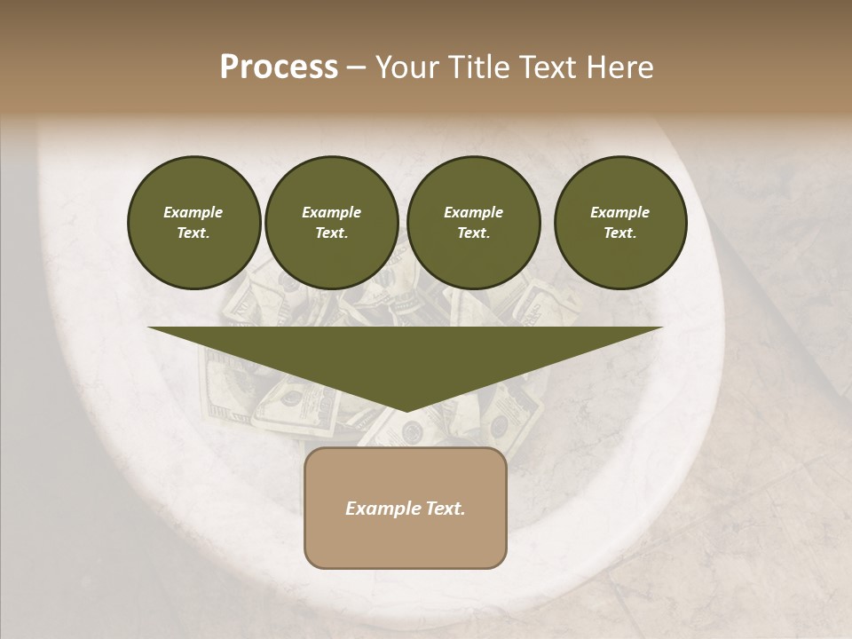 Metaphor Lost Payment PowerPoint Template