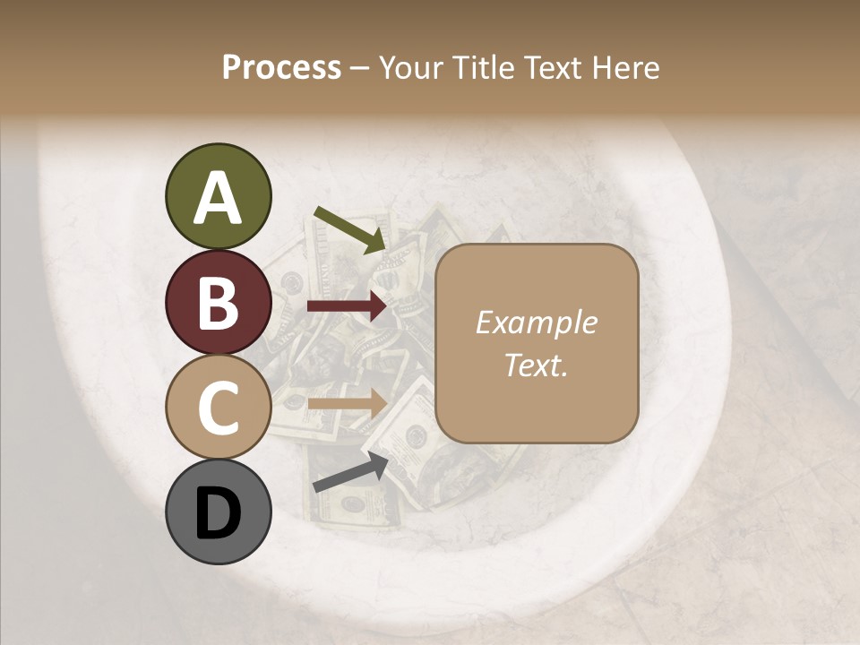 Metaphor Lost Payment PowerPoint Template