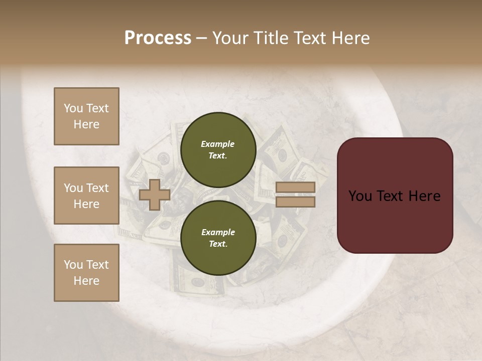Metaphor Lost Payment PowerPoint Template