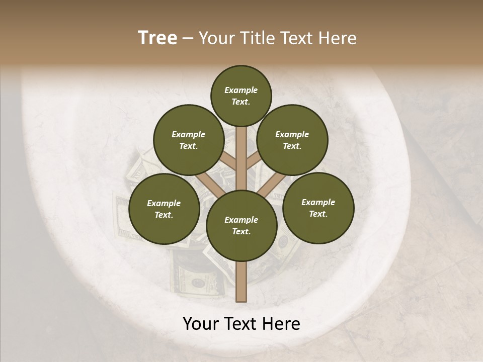 Metaphor Lost Payment PowerPoint Template