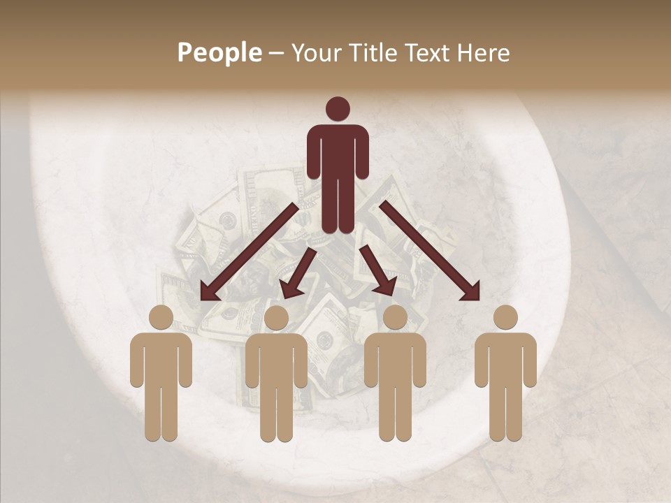 Metaphor Lost Payment PowerPoint Template