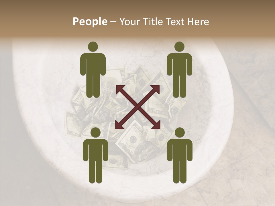 Metaphor Lost Payment PowerPoint Template