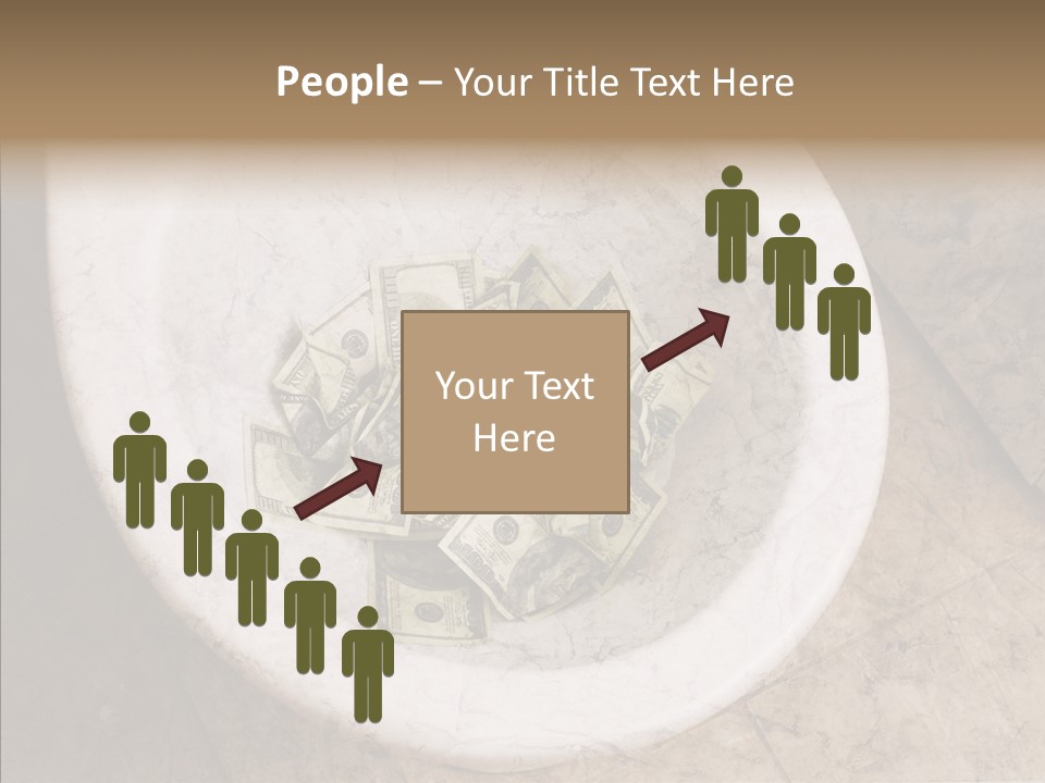 Metaphor Lost Payment PowerPoint Template