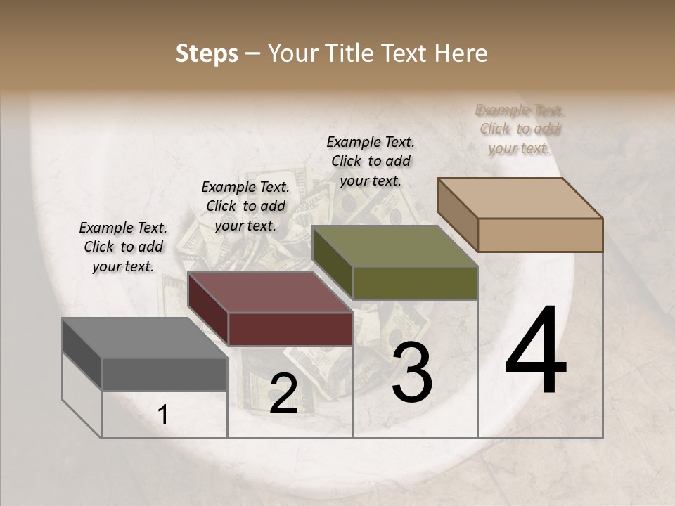 Metaphor Lost Payment PowerPoint Template
