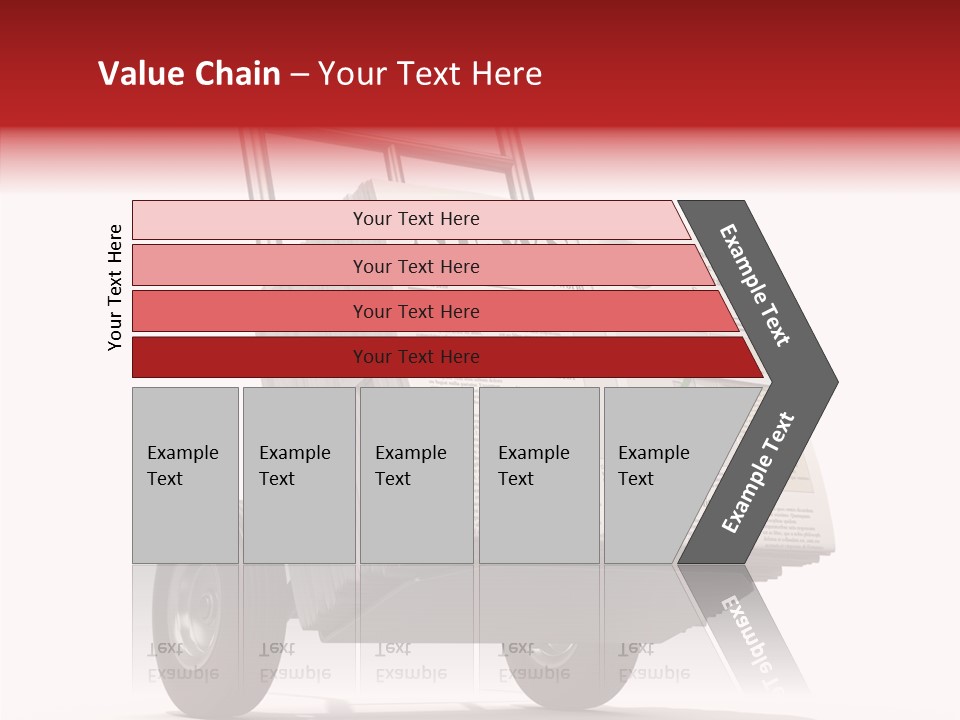 Handtruck Newspaper Tabloid PowerPoint Template