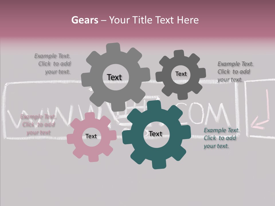 Address Http Web PowerPoint Template
