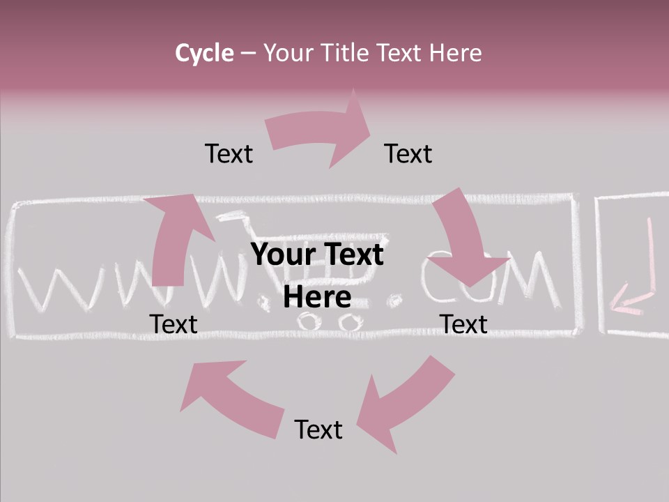Address Http Web PowerPoint Template