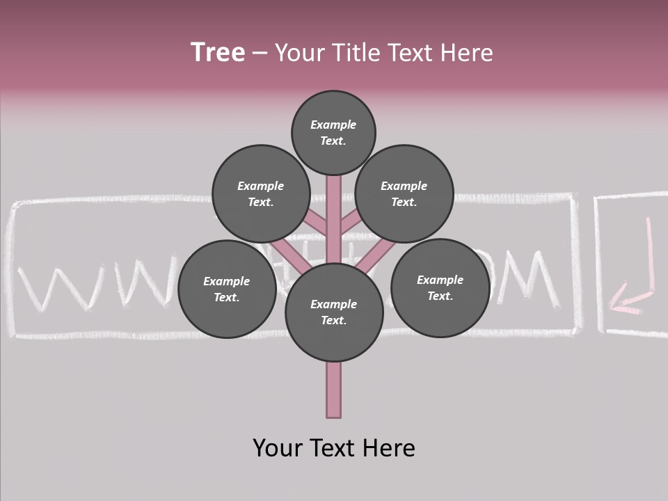 Address Http Web PowerPoint Template