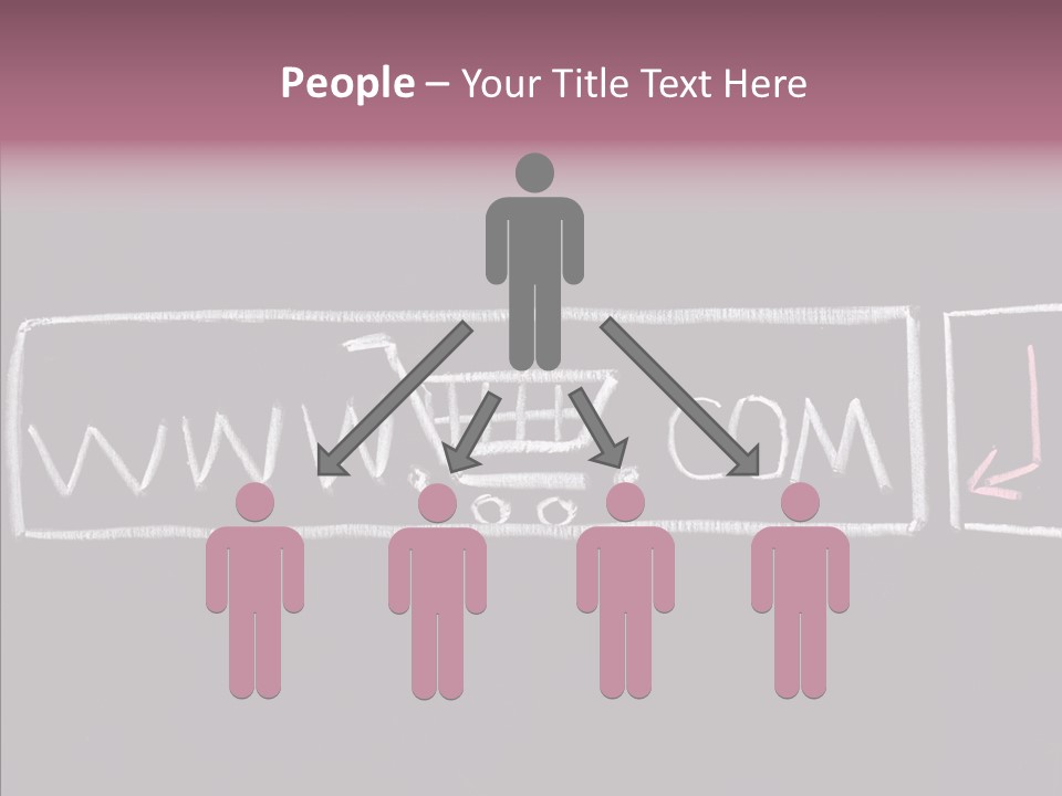 Address Http Web PowerPoint Template